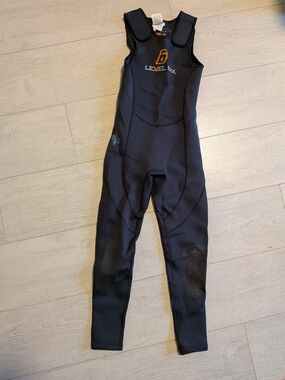 Level Six Size 10 farmer John Neoprene Wetsuit